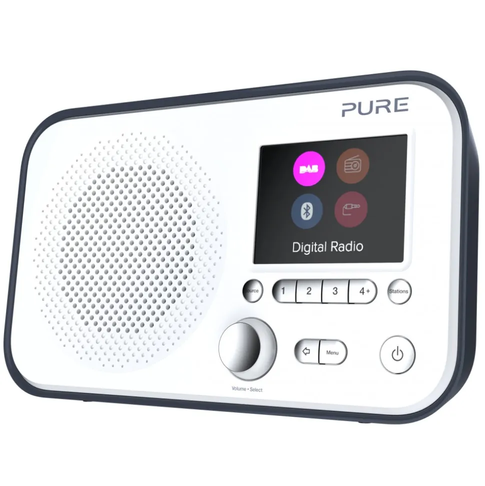 Pure - Elan BT3 - Blue Ardesia - Portable DAB/DAB+ and FM Radio with Bluetooth Connectivity - High Quality Digital Radio - Avvenice
