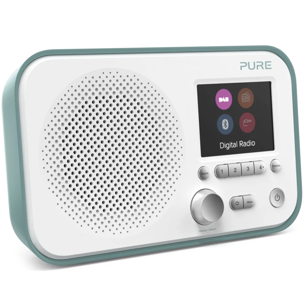 Pure - Elan BT3 - Mint - Portable DAB/DAB+ and FM Radio with Bluetooth Connectivity - High Quality Digital Radio - Avvenice
