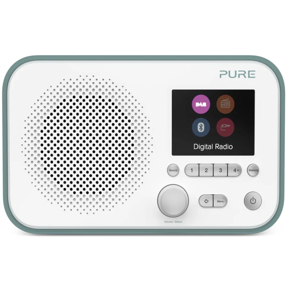 Pure - Elan BT3 - Mint - Portable DAB/DAB+ and FM Radio with Bluetooth Connectivity - High Quality Digital Radio - Avvenice
