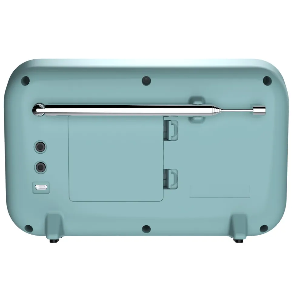 Pure - Elan BT3 - Mint - Portable DAB/DAB+ and FM Radio with Bluetooth Connectivity - High Quality Digital Radio - Avvenice