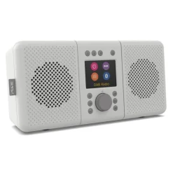 Pure - Elan Connect+ - Stone Grey - Stereo Internet Radio with DAB+ and Bluetooth - High Quality Digital Radio - Avvenice