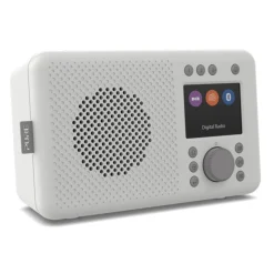Pure - Elan DAB+ - Stone Grey - Portable DAB+ Radio with Bluetooth - High Quality Digital Radio - Avvenice