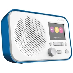 Pure - Elan E3 - Blue - Portable DAB/DAB+ and FM Radio with Colour Display - High Quality Digital Radio - Avvenice