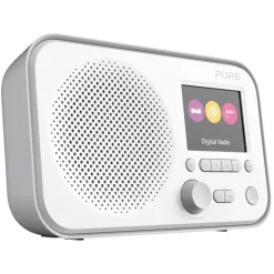 Pure - Elan E3 - Grey - Portable DAB/DAB+ and FM Radio with Colour Display - High Quality Digital Radio - Avvenice