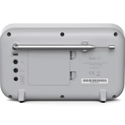 Pure - Elan E3 - Grey - Portable DAB/DAB+ and FM Radio with Colour Display - High Quality Digital Radio - Avvenice