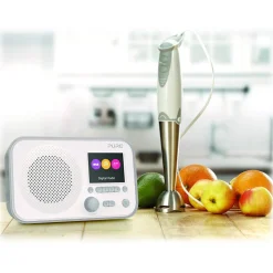 Pure - Elan E3 - Grey - Portable DAB/DAB+ and FM Radio with Colour Display - High Quality Digital Radio - Avvenice