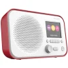 Pure - Elan E3 - Red - Portable DAB/DAB+ and FM Radio with Colour Display - High Quality Digital Radio - Avvenice
