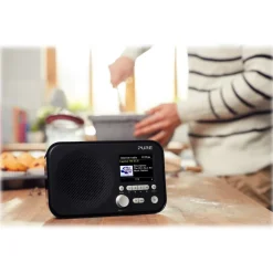 Pure - Elan IR3 - Black - Portable Internet Radio with Spotify Connect - Colour Display - High Quality Digital Radio - Avvenice