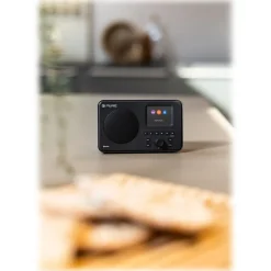 Pure - Elan One - Black - Portable DAB+ Radio with Bluetooth - High Quality Digital Radio - Avvenice