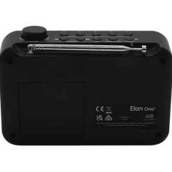 Pure - Elan One² - Charcoal - Portable DAB+ Radio with Bluetooth - High Quality Digital Radio - Avvenice