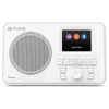 Pure - Elan One - White - Portable DAB+ Radio with Bluetooth - High Quality Digital Radio - Avvenice