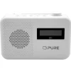 Pure - Elan One² - White - Portable DAB+ Radio with Bluetooth - High Quality Digital Radio - Avvenice