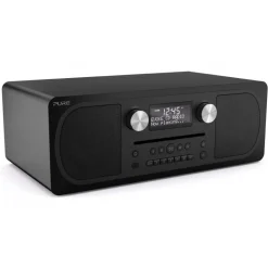 Pure - Evoke C-D6 - Siena Black - Stereo All-in-One Music System with Bluetooth - High Quality Digital Radio - Avvenice