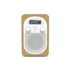 Pure - Evoke H2 - Oak - Compact, Portable DAB Digital Radio with FM - High Quality Digital Radio - Avvenice