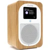 Pure - Evoke H3 - Oak - Portable DAB/DAB+ and FM Radio with Bluetooth - High Quality Digital Radio - Avvenice