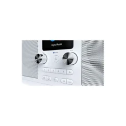 Pure - Evoke H6 - Prestige Edition - White - Portable DAB/DAB+ and FM Radio with Bluetooth - High Quality Digital Radio - Avvenice