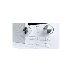 Pure - Evoke H4 - Prestige Edition - White - Portable DAB/DAB+ and FM Radio with Bluetooth - High Quality Digital Radio - Avvenice