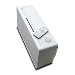 Pure - Evoke Home - Cotton White - All-in-One Music System - High Quality Digital Radio - Avvenice