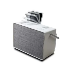 Pure - Evoke Play - Cotton White - Portable DAB+ Radio with Bluetooth - High Quality Digital Radio - Avvenice