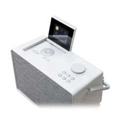 Pure - Evoke Play - Cotton White - Portable DAB+ Radio with Bluetooth - High Quality Digital Radio - Avvenice