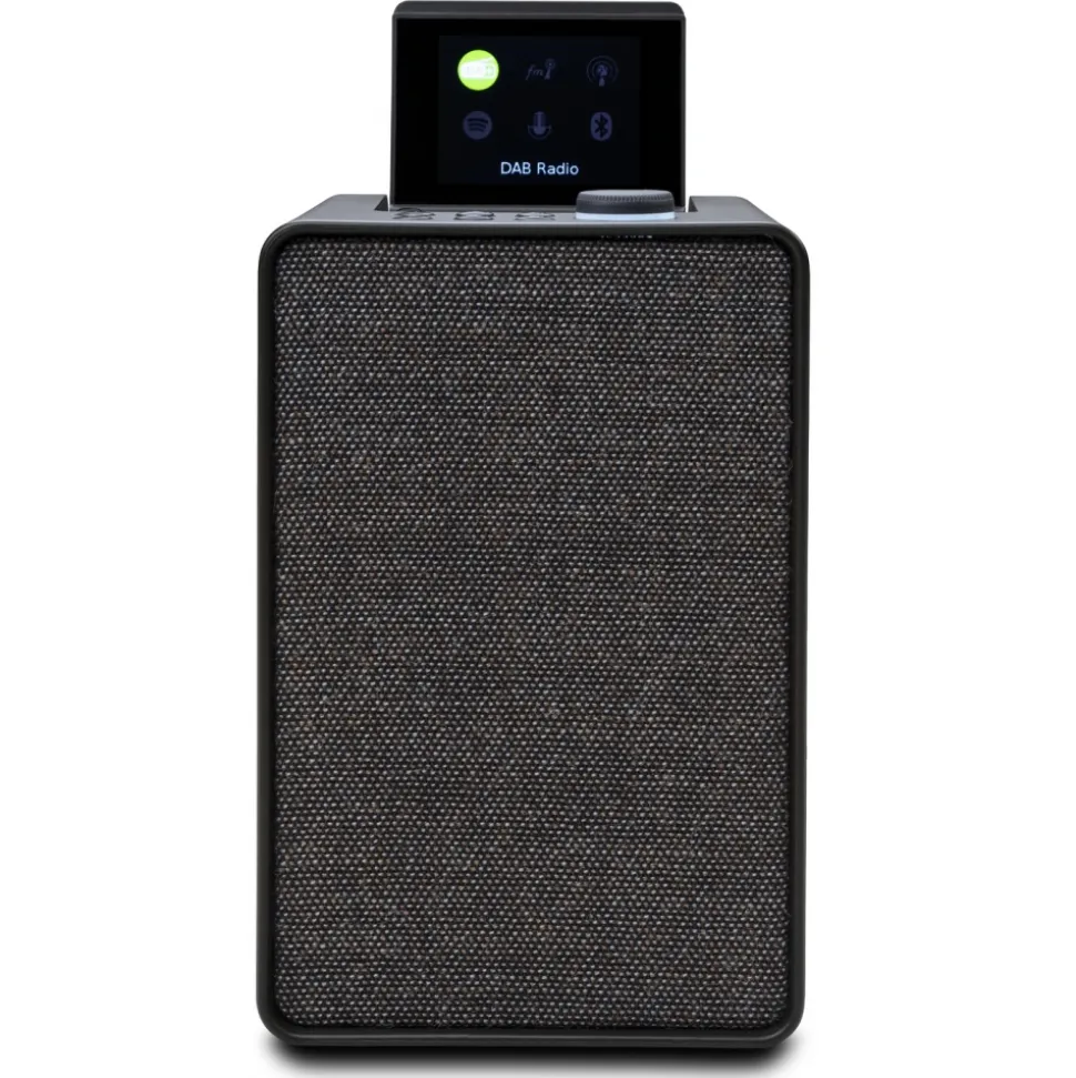 Pure - Evoke Spot - Coffee Black - Compact Music System - High Quality Digital Radio - Avvenice