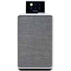 Pure - Evoke Spot - Cotton White - Compact Music System - High Quality Digital Radio - Avvenice