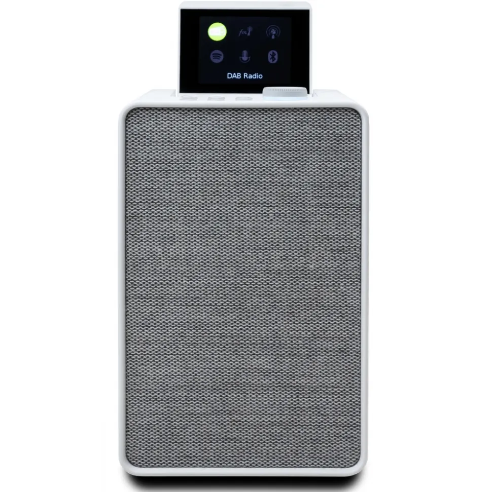 Pure - Evoke Spot - Cotton White - Compact Music System - High Quality Digital Radio - Avvenice