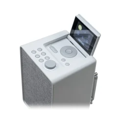 Pure - Evoke Spot - Cotton White - Compact Music System - High Quality Digital Radio - Avvenice