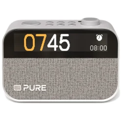 Pure - Moment Charge - The Ambient Sleep Companion with Wireless Charging - Cotton White - High Quality Digital Radio - Avvenice