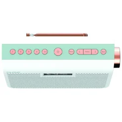 Pure - One Midi Series 3s - Jade White - Portable DAB/DAB+ and FM Radio with a Modern Style - High Quality Digital Radio - Avvenice