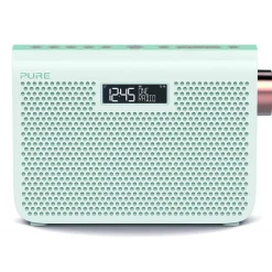 Pure - One Midi Series 3s - Jade White - Portable DAB/DAB+ and FM Radio with a Modern Style - High Quality Digital Radio - Avvenice