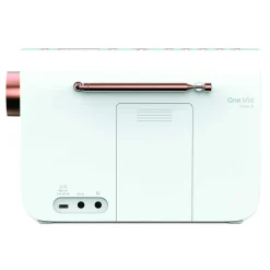 Pure - One Midi Series 3s - Jade White - Portable DAB/DAB+ and FM Radio with a Modern Style - High Quality Digital Radio - Avvenice