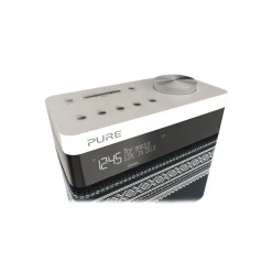 Pure - Pop Maxi Marius - Grey - Portable Stereo DAB/DAB+/FM Radio with Bluetooth - High Quality Digital Radio - Avvenice
