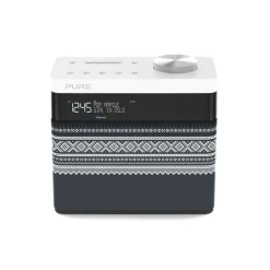 Pure - Pop Maxi Marius - Grey - Portable Stereo DAB/DAB+/FM Radio with Bluetooth - High Quality Digital Radio - Avvenice