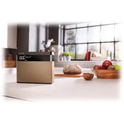 Pure - Pop Maxi S - Gold - Stereo DAB Digital and FM Radio with Bluetooth - High Quality Digital Radio - Avvenice