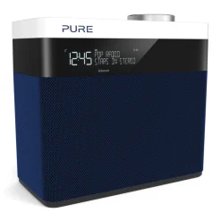 Pure - Pop Maxi S - Navy - Stereo DAB Digital and FM Radio with Bluetooth - High Quality Digital Radio - Avvenice