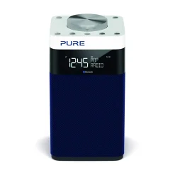 Pure - Pop Midi S - Navy - Compact and Portable DAB/DAB+/FM Radio with Bluetooth - High Quality Digital Radio - Avvenice