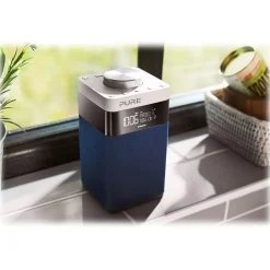 Pure - Pop Midi S - Navy - Compact and Portable DAB/DAB+/FM Radio with Bluetooth - High Quality Digital Radio - Avvenice