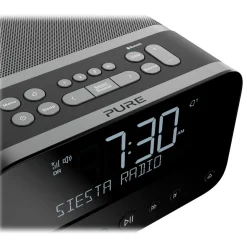 Pure - Siesta Home - Graphite - Premium Compact Music System - DAB+/FM/CD Player/Bluetooth - High Quality Digital Radio - Avvenice