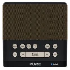 Pure - Siesta Rise S - Gold - Bedside DAB+/FM Alarm Clock Radio with Bluetooth - High Quality Digital Radio - Avvenice