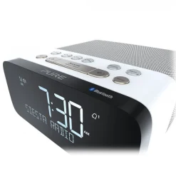 Pure - Siesta Rise S - Polar - Bedside DAB+/FM Alarm Clock Radio with Bluetooth - High Quality Digital Radio - Avvenice