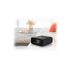 Pure - Siesta S2 - Graphite - Digital and FM Alarm Clock Radio with CrystalVue Display - High Quality Digital Radio - Avvenice