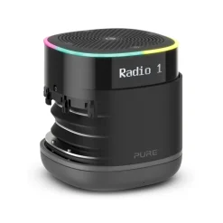 Pure - StreamR - Charcoal - Portable Smart Radio with Bluetooth and One-Touch Alexa - High Quality Digital Radio - Avvenice