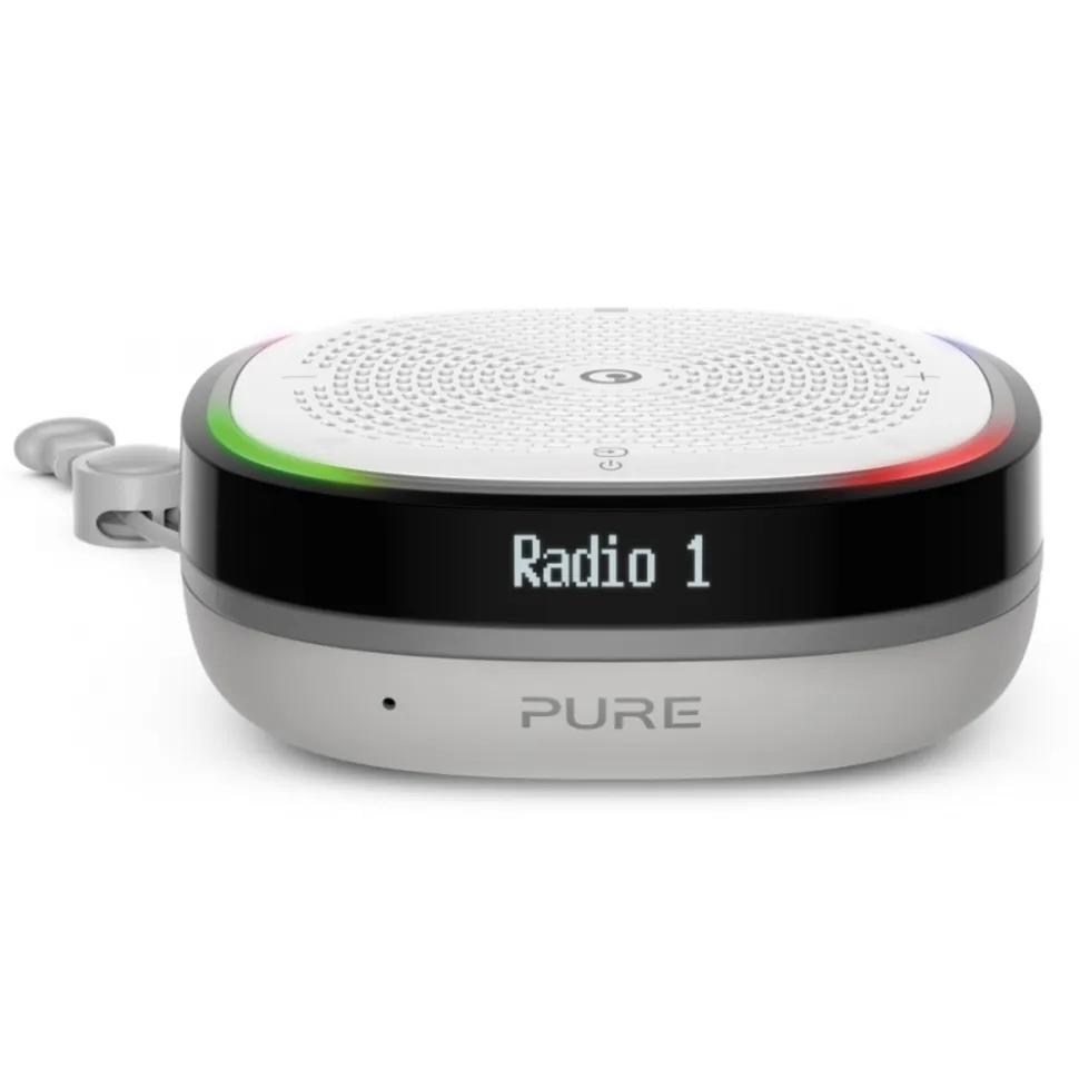 Pure - StreamR Splash - Stone Grey - Smart Radio - High Quality Digital Radio - Avvenice