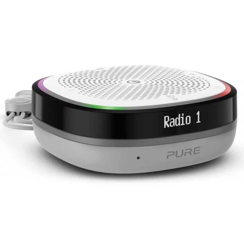 Pure - StreamR Splash - Stone Grey - Smart Radio - High Quality Digital Radio - Avvenice