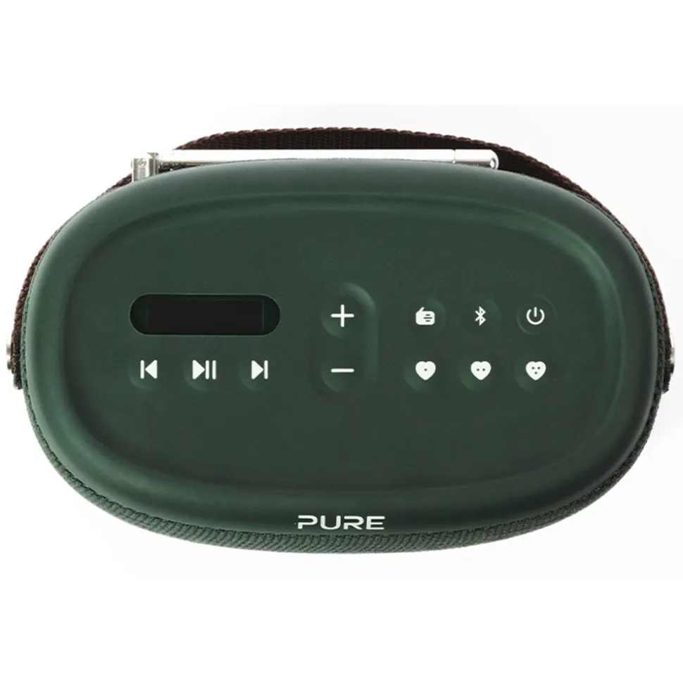 Pure - Woodland Explorer Pack - Miami Blue - Mobile Speaker - High Quality Digital Radio - Avvenice