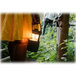 Pure - Woodland Glow - Waterproof Outdoor Speaker with Led Lamp - High Quality Digital Radio - Avvenice