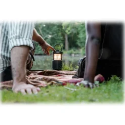 Pure - Woodland Glow - Waterproof Outdoor Speaker with Led Lamp - High Quality Digital Radio - Avvenice