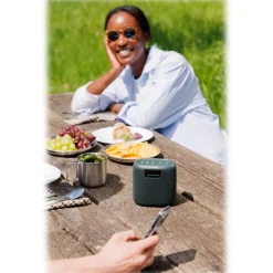 Pure - Woodland Mini - The Perfect Compact Outdoor Speaker - Green - High Quality Digital Radio - Avvenice