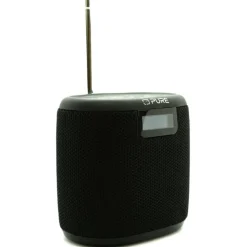 Pure - Woodland Mini - The Perfect Compact Outdoor Speaker - Black - High Quality Digital Radio - Avvenice
